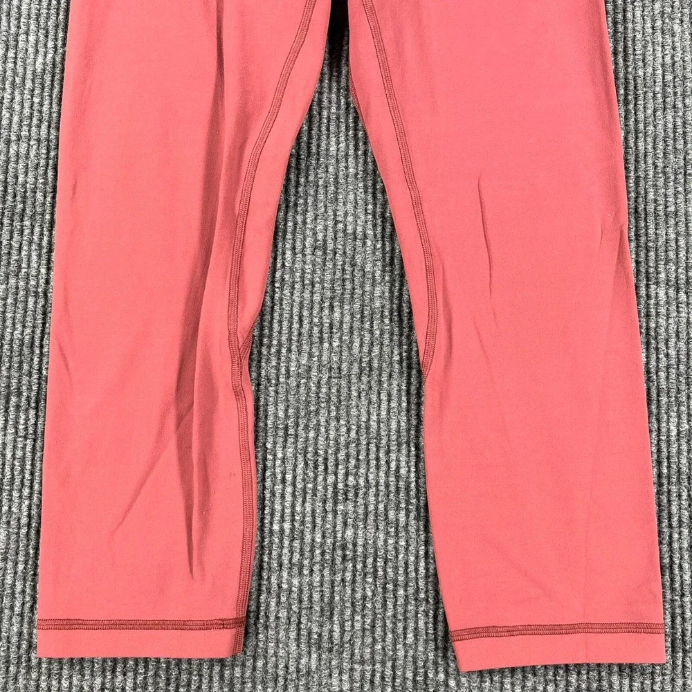 Lululemon Align Crip Leggings Womens Size 6 Pink Activewear Workout Casual Gym